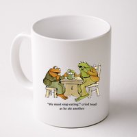 We Must Stop Eating Cried Toad As He Ate Another Frog Mug