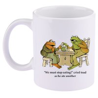 We Must Stop Eating Cried Toad As He Ate Another Frog 11oz C Handle Ceramic Mug