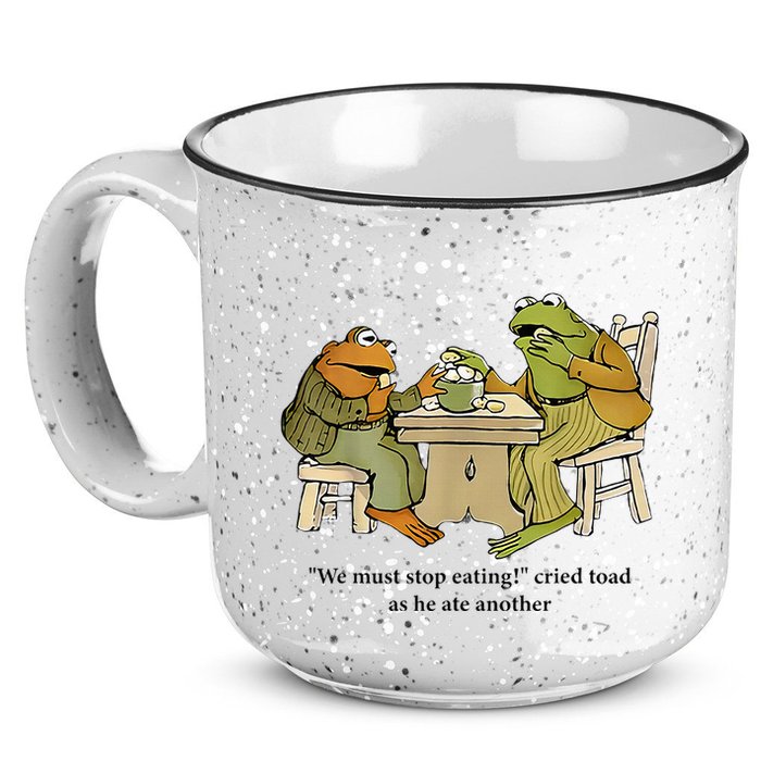 We Must Stop Eating Cried Toad As He Ate Another Frog 15oz Campfire Ceramic Mug