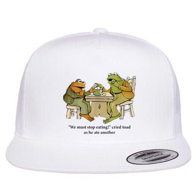 We Must Stop Eating Cried Toad As He Ate Another Frog Flatbill Hat