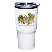 We Must Stop Eating Cried Toad As He Ate Another Frog Tumbler