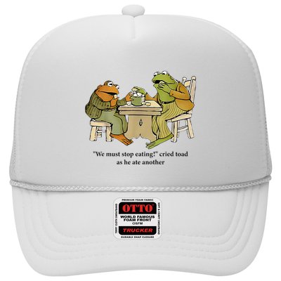 We Must Stop Eating Cried Toad As He Ate Another Frog Trucker Hat