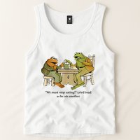 We Must Stop Eating Cried Toad As He Ate Another Frog Tank Top
