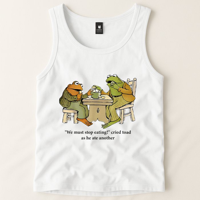 We Must Stop Eating Cried Toad As He Ate Another Frog Tank Top