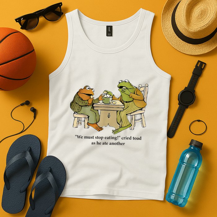 We Must Stop Eating Cried Toad As He Ate Another Frog Tank Top