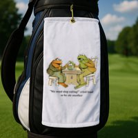 We Must Stop Eating Cried Toad As He Ate Another Frog Golf Towel