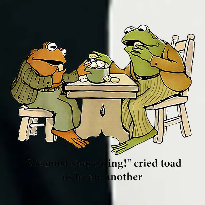 We Must Stop Eating Cried Toad As He Ate Another Frog Infant Baby Jersey Bodysuit