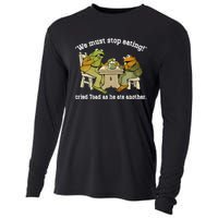 We Must Stop Eating Toad As He Ate Another Frog Toad Cooling Performance Long Sleeve Crew