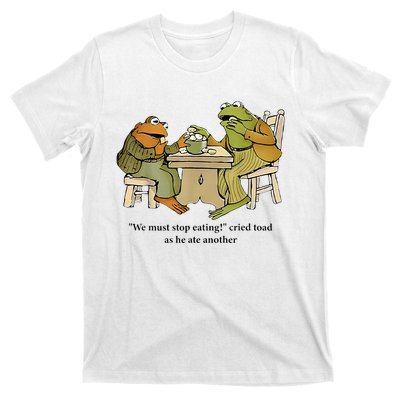 We Must Stop Eating Cried Toad As He Ate Another Frog T-Shirt