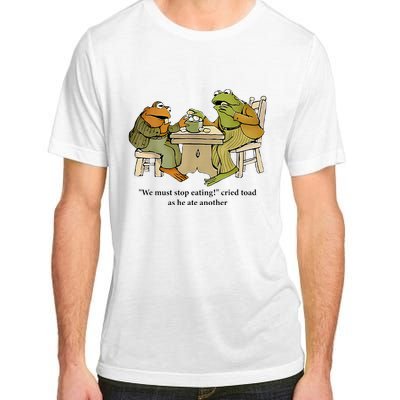 We Must Stop Eating Cried Toad As He Ate Another Frog Adult ChromaSoft Performance T-Shirt