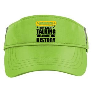 Warning May Start Talking About History Adult Drive Performance Visor