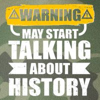 Warning May Start Talking About History Legacy Tie Dye Trucker Hat