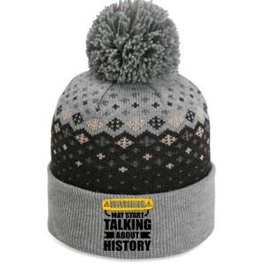 Warning May Start Talking About History The Baniff Cuffed Pom Beanie