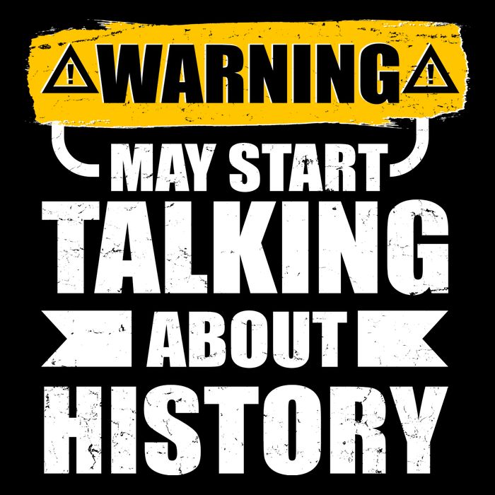 Warning May Start Talking About History Wool Snapback Cap