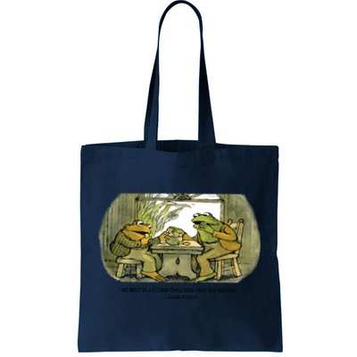 We Must Stop Eating Cried Toad As He Ate Another The Lovers Frog And Toad Tote Bag