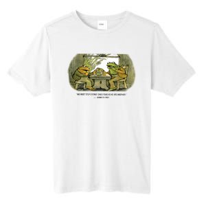 We Must Stop Eating Cried Toad As He Ate Another The Lovers Frog And Toad Tall Fusion ChromaSoft Performance T-Shirt