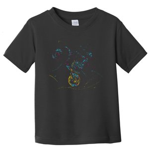 Wheelie Motocross Supermoto Supermotard Enduro Abstract Toddler T-Shirt