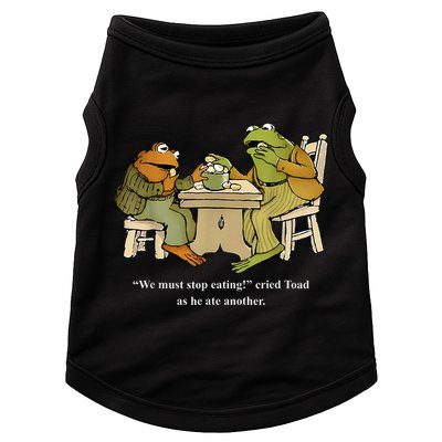 We Must Stop Eating Toad As He Ate Another Frog Toad Doggie Tank