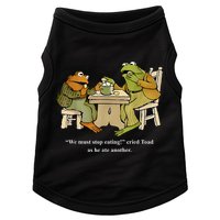 We Must Stop Eating Toad As He Ate Another Frog Toad Doggie Tank