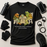 We Must Stop Eating Toad As He Ate Another Frog Toad Cooling Performance Crew T-Shirt