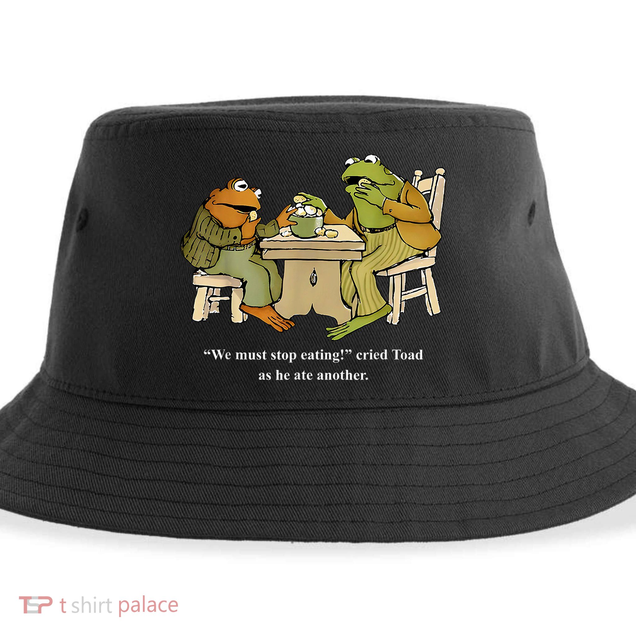 We Must Stop Eating Toad As He Ate Another Frog Toad Sustainable Bucket Hat