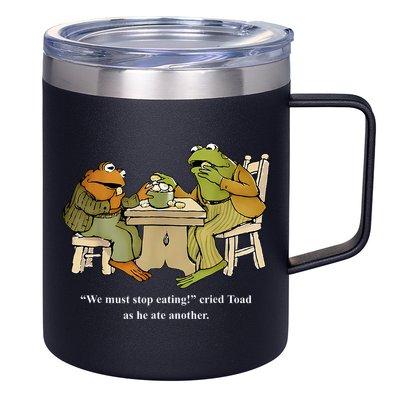 We Must Stop Eating Toad As He Ate Another Frog Toad 12oz Stainless Steel Coffee Mug