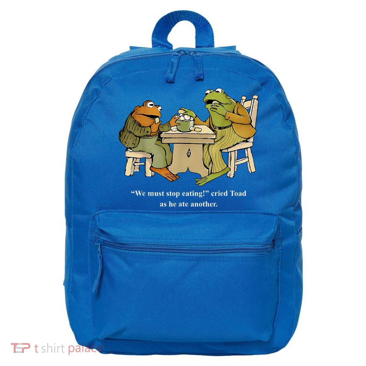 We Must Stop Eating Toad As He Ate Another Frog Toad 16 in Basic Backpack