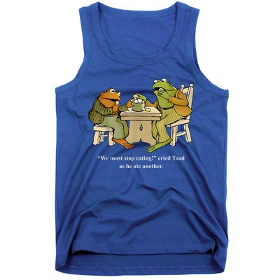We Must Stop Eating Toad As He Ate Another Frog Toad Tank Top