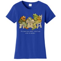 We Must Stop Eating Toad As He Ate Another Frog Toad Women's T-Shirt