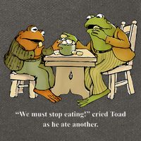 We Must Stop Eating Toad As He Ate Another Frog Toad Cotton Canvas Backpack