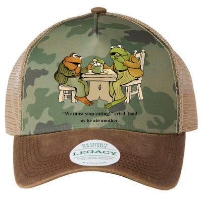 We Must Stop Eating Cried Toad As He Ate Another Frog Toad Legacy Tie Dye Trucker Hat