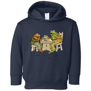 We Must Stop Eating Cried Toad As He Ate Another Frog Toad Toddler Hoodie