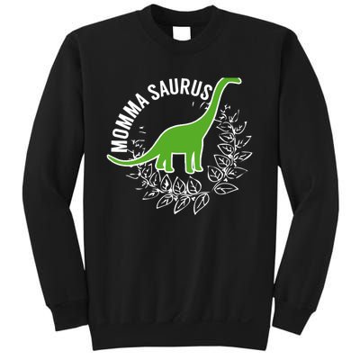 Wo Momma Saurus Dinosaur Mother's Day Gift Sweatshirt