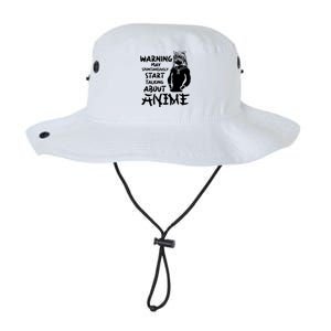 Warning May Start Talking About Anime Legacy Cool Fit Booney Bucket Hat