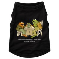 We Must Stop Eating Toad As He Ate Another Frog Doggie Tank