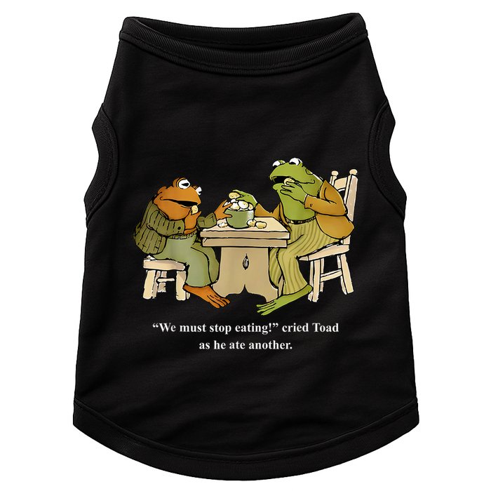 We Must Stop Eating Toad As He Ate Another Frog Doggie Tank