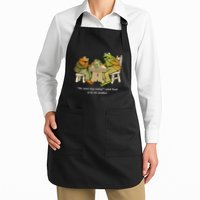 We Must Stop Eating Toad As He Ate Another Frog Apron