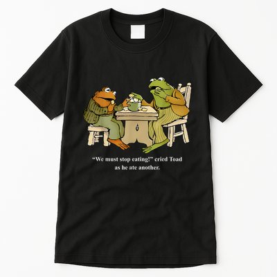 We Must Stop Eating Toad As He Ate Another Frog Tall T-Shirt