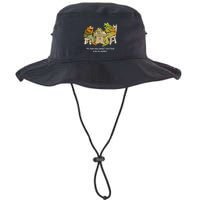 We Must Stop Eating Toad As He Ate Another Frog Bucket Hat
