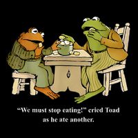We Must Stop Eating Toad As He Ate Another Frog Mug