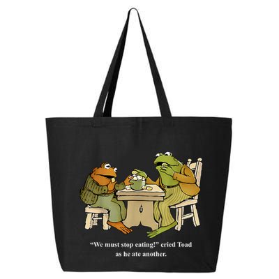 We Must Stop Eating Toad As He Ate Another Frog 25L Jumbo Tote