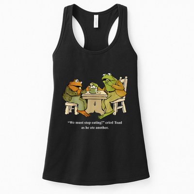 We Must Stop Eating Toad As He Ate Another Frog Womens Tank Top