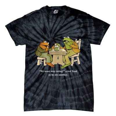 We Must Stop Eating Toad As He Ate Another Frog Tie-Dye T-Shirt