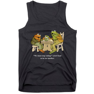 We Must Stop Eating Toad As He Ate Another Frog Tank Top