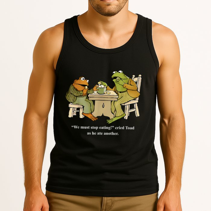 We Must Stop Eating Toad As He Ate Another Frog Tank Top
