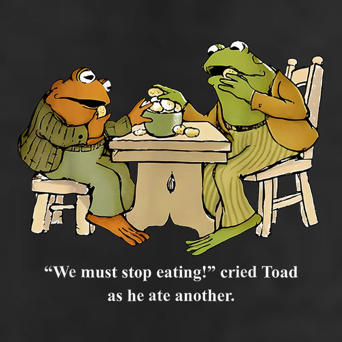 We Must Stop Eating Toad As He Ate Another Frog Microfiber Hand Towel