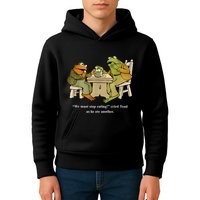 We Must Stop Eating Toad As He Ate Another Frog Kids Hoodie