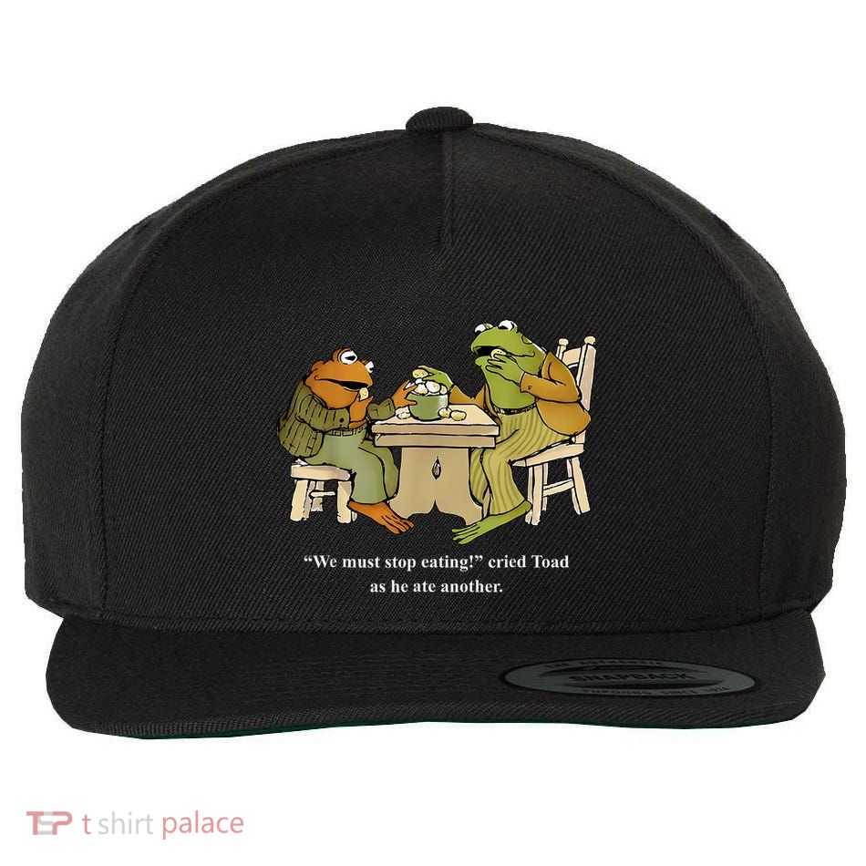 We Must Stop Eating Toad As He Ate Another Frog Wool Snapback Cap