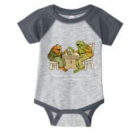 We Must Stop Eating Toad As He Ate Another Frog Infant Baby Jersey Bodysuit