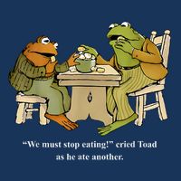 We Must Stop Eating Toad As He Ate Another Frog Infant Baby Jersey Bodysuit